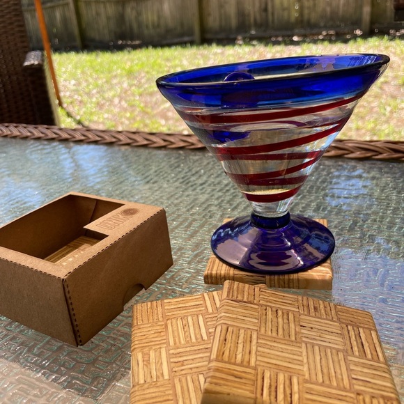 Handmade Wood Coaster Set - Picture 2 of 2